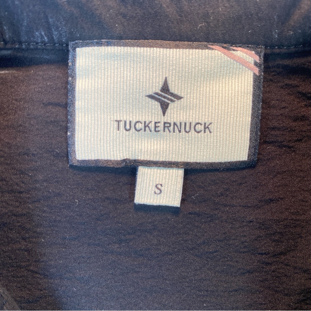 Tuckernuck Black Sleeveless Mini Dress with Stand Collar - Picture 3 of 13